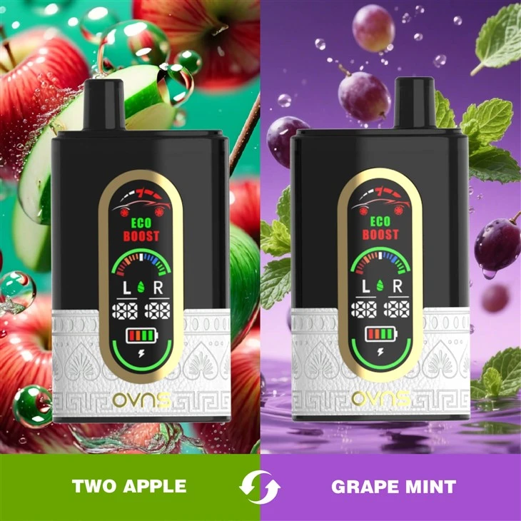 Kahe maitsega 0. 5% NIC Hookahbar Switch 50k Diposable vape DTL Elektrooniline sigarett