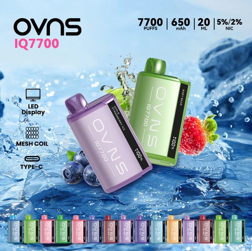 Kohandatud IQ7700 ühekordne vape